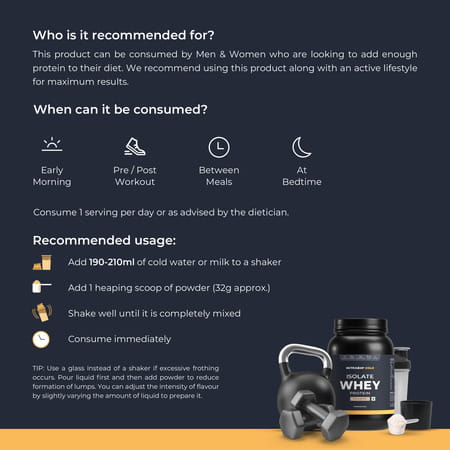 Nutrabay Gold 100% Whey Protein Isolate|26g Protein|Muscle Support & Recovery|Cold Coffee | 1 Kg