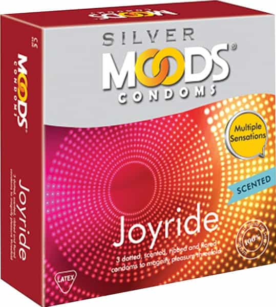 Moods Silver Joyride Condoms - 3'S