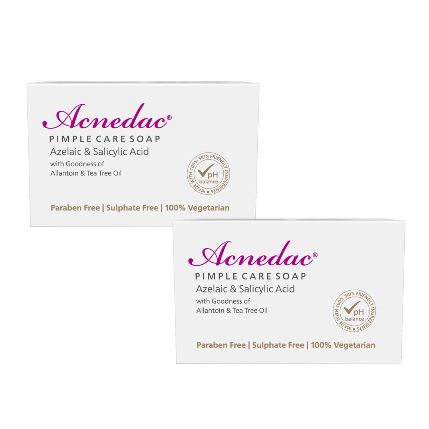 Acnedac Pimple Care Soap 100 Gm (pack Of 2)
