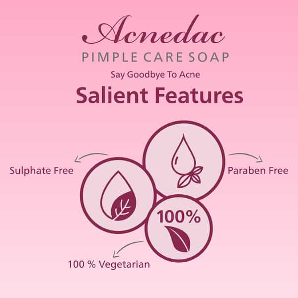 Acnedac Pimple Care Soap 100 Gm (Pack Of 2)