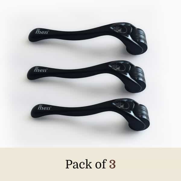 Formen Derma Roller For Hair Growth | Growth Activator (Pack Of 3)