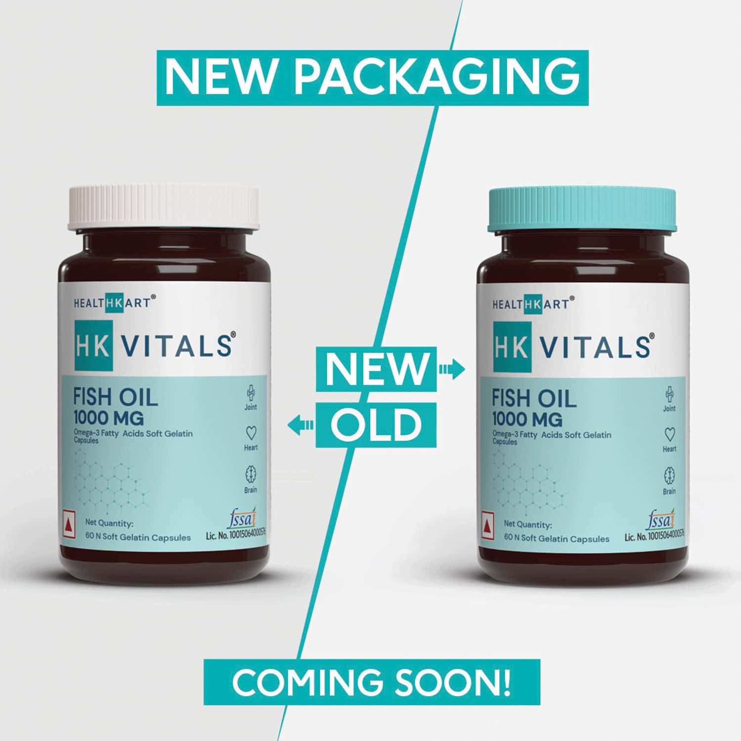 Buy HEALTHKART HK VITALS FISH OIL 1000MG WITH 180MG EPA AND 120MG DHA