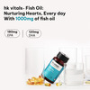 Hk Vitals Fish Oil (60 Capsules) | For Men And Women | 1000Mg Omega 3