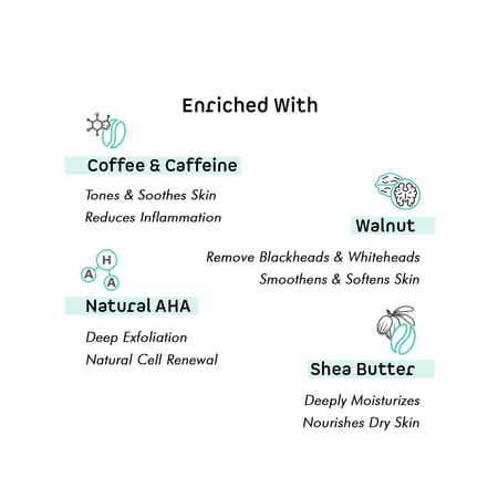 Mcaffeine Complete Espresso Coffee Deep Exfoliation Kit For Oil-Free Hydration