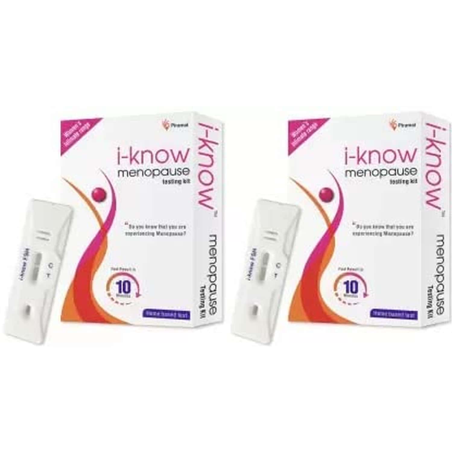 I-Know Menopause Testing Kit | Simple Home Based Urine Test | 3 Strips X Pack Of 2