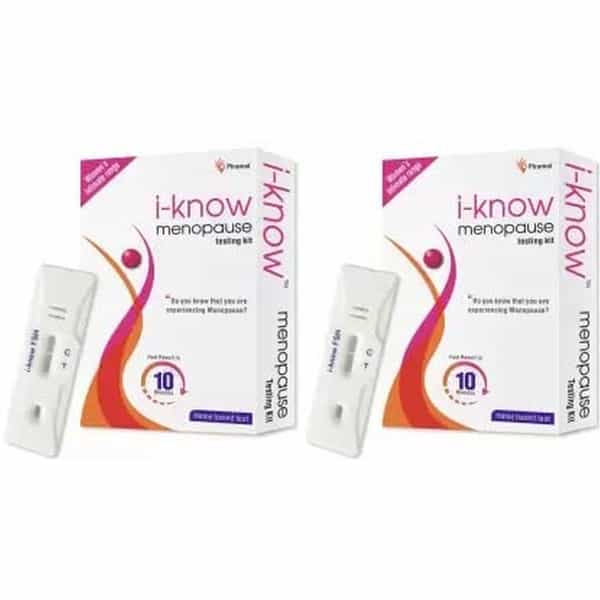 I-Know Menopause Testing Kit | Simple Home Based Urine Test | 3 Strips X Pack Of 2