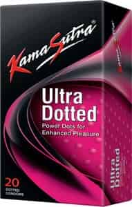 Kamasutra Ultra Dotted Condoms For Men Pack Of 20