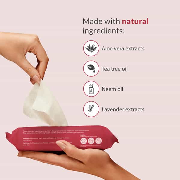Sirona Ph Balanced Bamboo Intimate Wipes - 30 Wipes