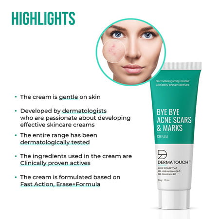 Dermatouch Skin Radiance & Acne Scar Cream Combo || Suitable For All Skin Types - (Pack Of 2)