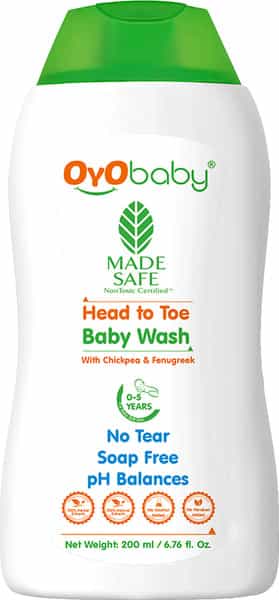 Oyo Baby Body Wash / Baby Daily Moisturising Bath For Delicate Skin Cream 200Ml