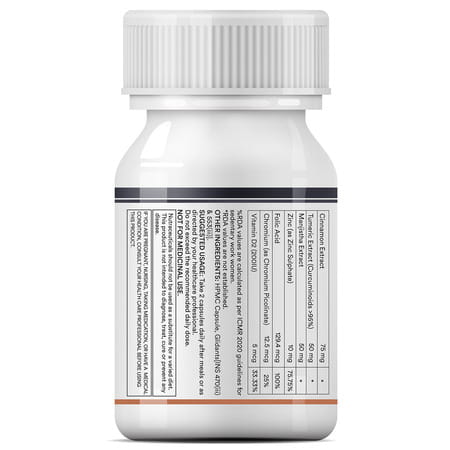 Inlife Myo Inositol Supplement | Shatavari Zinc Folic Acid Chromium Vit-D | Women - 60 Veg Capsules