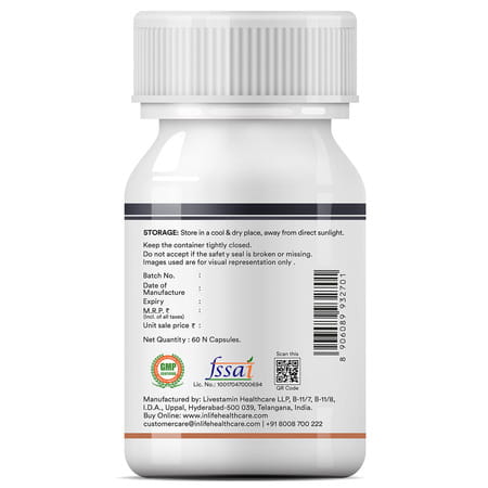 Inlife Pcos Supplements For Women | Pcos Balance Capsule | Hormonal Balance - 60 Vegetarian Capsules