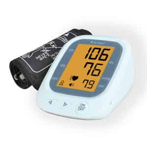 Dr. Odin Blood Pressure Monitor | Large Lcd Display|voice Function|2 User|usb Type-c | White Jn-163b