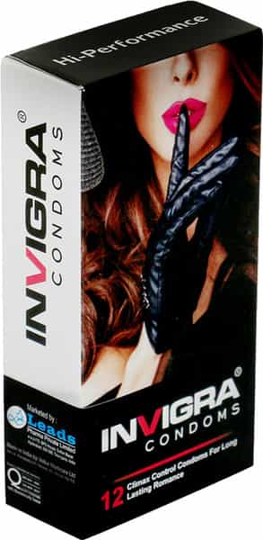 Invigra Hi Performance Condoms - 12 Condoms