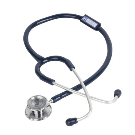 Bpl Medical Technologies St-03 Brass Dual Adult Chest Piece Stethoscope - Blue