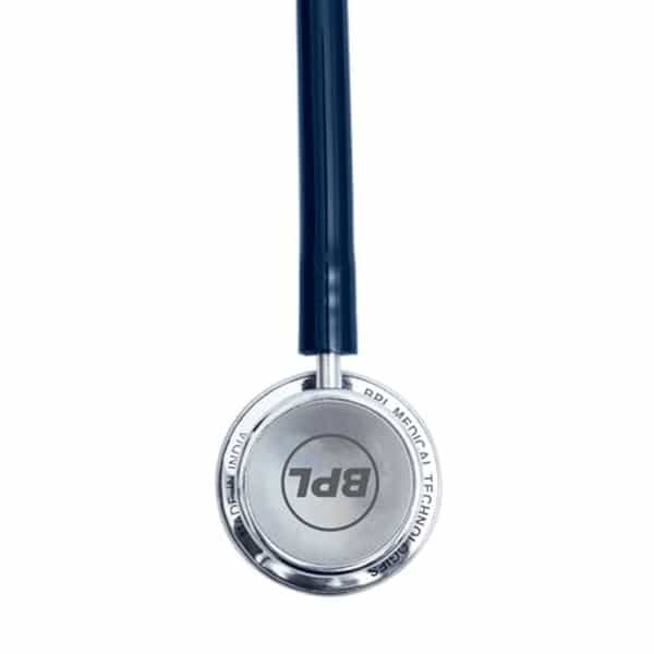 Bpl Medical Technologies St-03 Brass Dual Adult Chest Piece Stethoscope - Blue