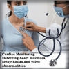 Bpl Medical Technologies St-03 Brass Dual Adult Chest Piece Stethoscope - Blue