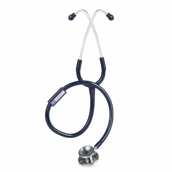 Bpl Medical Technologies St-03 Brass Dual Adult Chest Piece Stethoscope - Blue