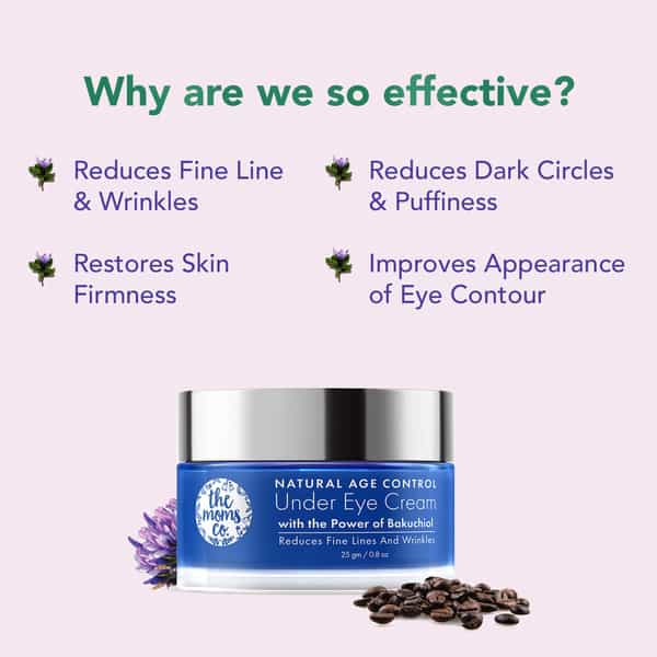 The Moms Co. Natural Age Control Under Eye Cream (25 Gm)