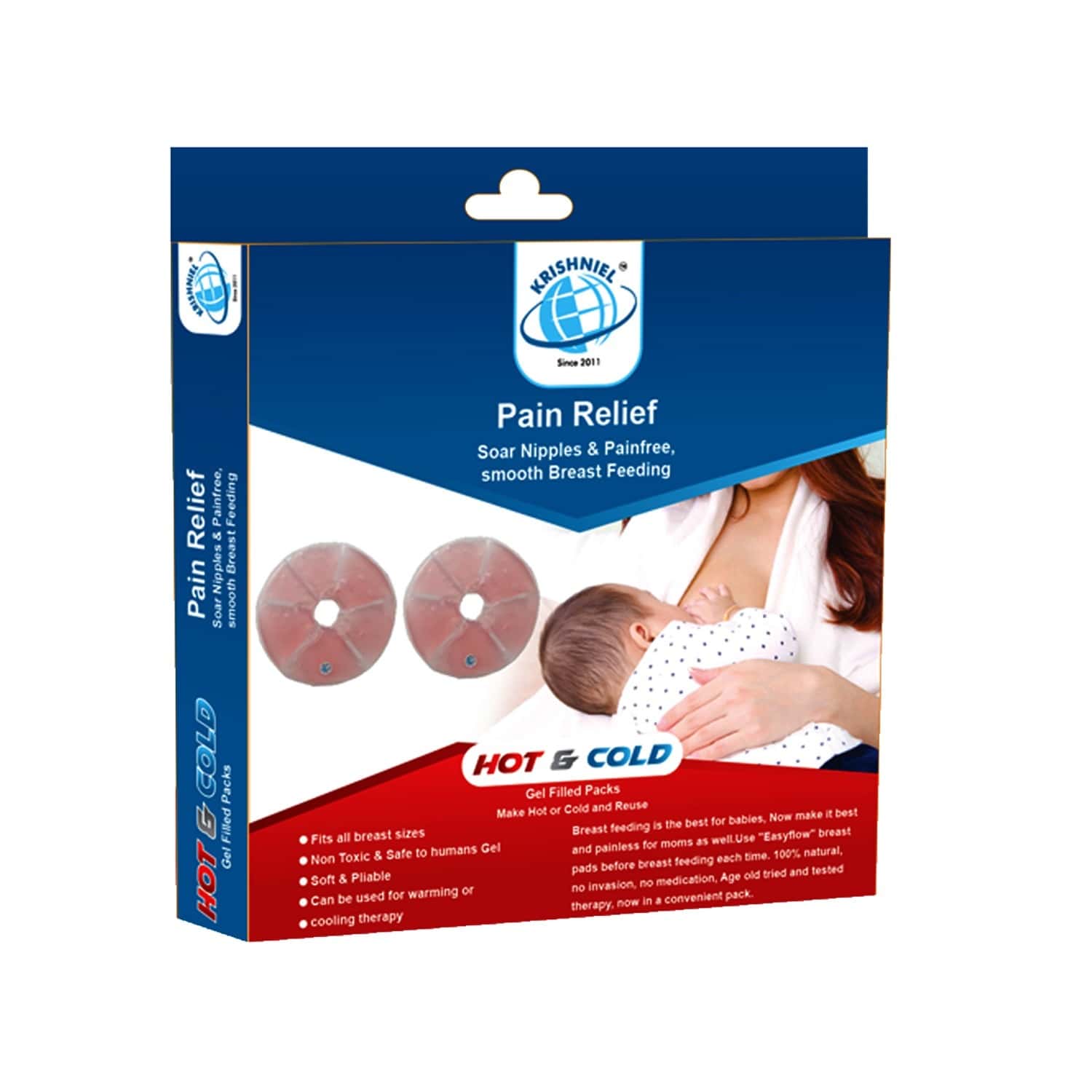 Buy Krishniel Pain Relief (Soar Nipples And Painfree, Smooth Breast