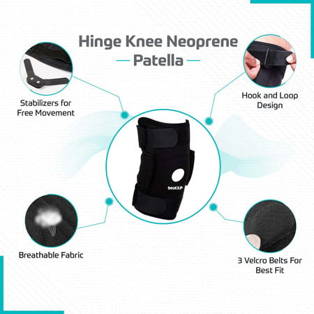 Beatxp By Pristyn Care Knee Patella Support For Men | Sports | Fitness | Training (Single Pair-Xl)