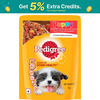 Pedigree Puppy Wet Dog Food | Chicken And Liver Chunks Flavour In Gravy With Vegetables | 90 X 70 G