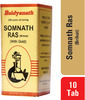 Baidyanath Asli Ayurved Somnath Ras Brsy -10 Tablets