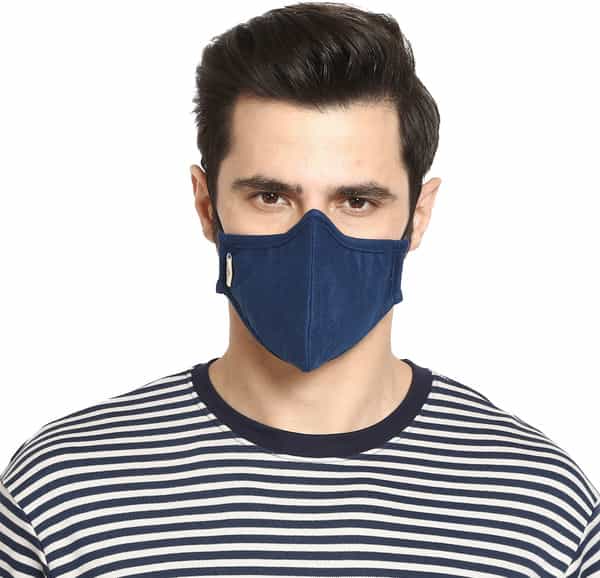 Advind Healthcare Smog Guard N99 Mask Without Valve (Medium Blue)