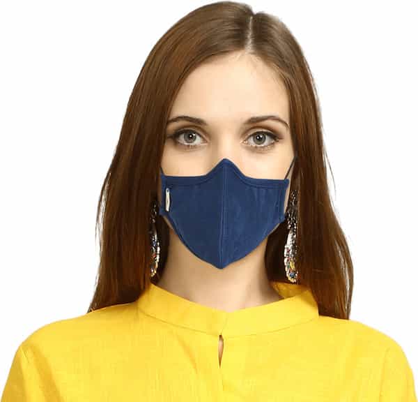 Advind Healthcare Smog Guard N99 Mask Without Valve (Medium Blue)