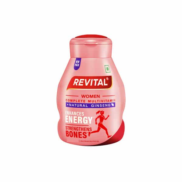 Revital Women Complete Multivitamin | With Natural Ginseng | 60 Tablets