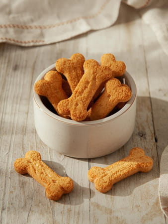 Paw Joy Dog Chicken Flavour Real Chicken Biscuit For All Life Stages Dog | 1Kg (Buy 1 Get 1 Free)