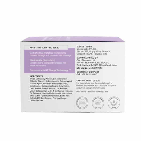 Bare Anatomy Ultra Smoothing Hair Mask With Niacinamide | Smoothens | Repairs | Strengthens | 250 Gm