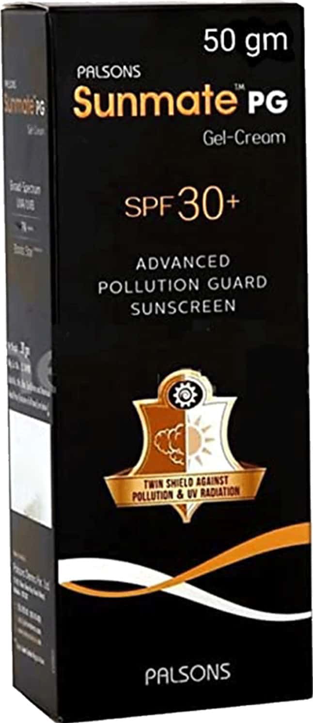 Sunmate Pg Spf 30 Plus Tube Of 50gm Gel Cream