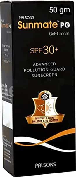 Sunmate Pg Spf 30 Plus Tube Of 50Gm Gel Cream