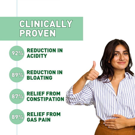 Zandu Good Gut Cleanse & Detox Shots With Prebiotics & Postbiotics 30ml X 30 Shots (900ml)