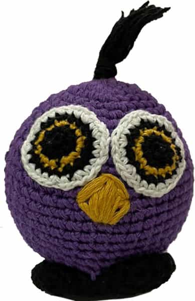Captain Zack Crochet Owl Dog Toy