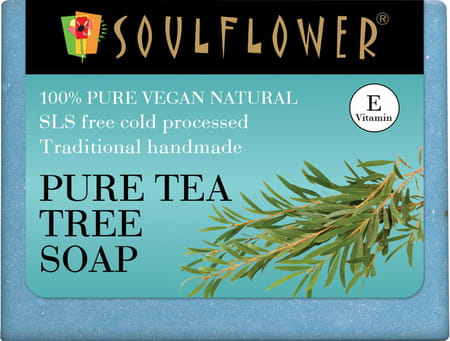 Soulflower Pure Tea Tree Soap 150gm