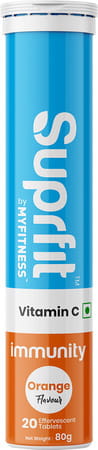 Suprfit Effervescent Tablets- Immunity 20 Tablets Tube