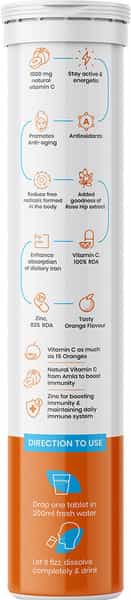 Suprfit Effervescent Tablets- Immunity 20 Tablets Tube