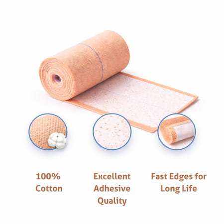 Slaney Elastic Adhesive Bandage 10Cm X 4M/6M