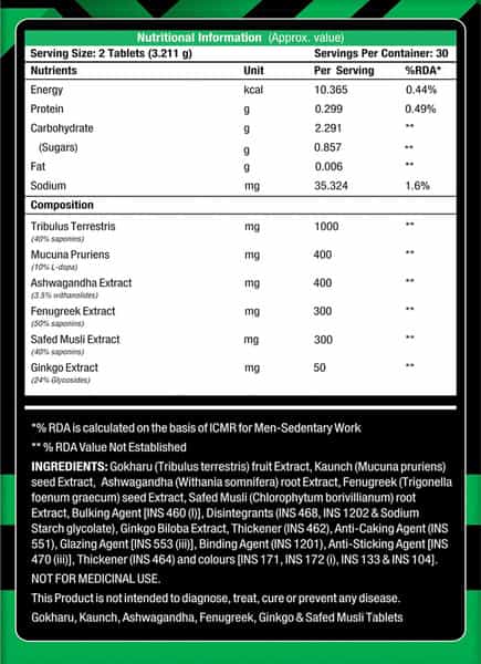 Musclexp Muscle Builder Sports 60 Tablets