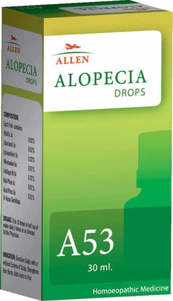 Allen Laboratories A53 Alopecia Drop Pack Of 2 | 30Ml Each