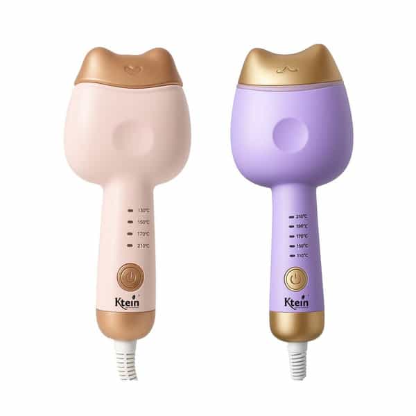 Ktein Hair Curler Cat's Paw Eggroll Stick | 3 Barrel Ceramic Curling Iron