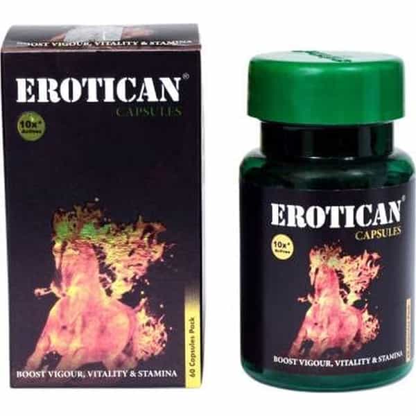 Sunova Erotican 60 Capsule Pack (600 Mg)