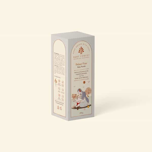 Dulaar Pyar Talc-Free Baby Powder With Chamomile Flower Oil,Jojoba Seed Oil,Marigold Seed Oil -200Gm