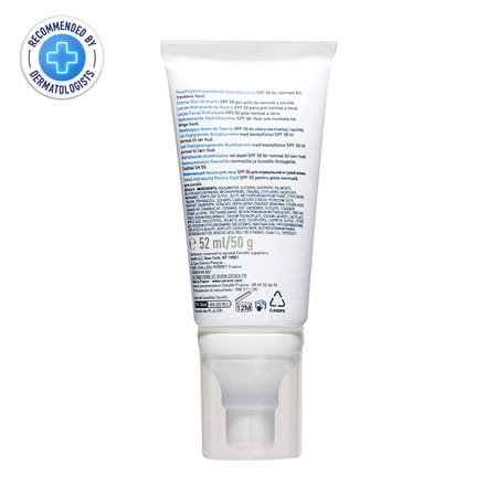 Cerave Am Facial Moisturizing Lotion For Normal To Dry Skin | Day Cream With Sunscreen Spf 50 | 50gm