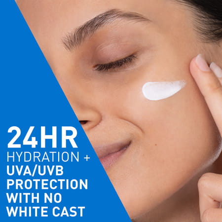 Cerave Am Facial Moisturizing Lotion For Normal To Dry Skin | Day Cream With Sunscreen Spf 50 | 50Gm
