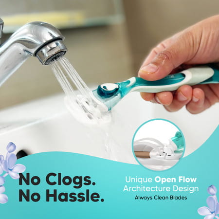 Letsshave Evior 6 Shaving Razor For Women