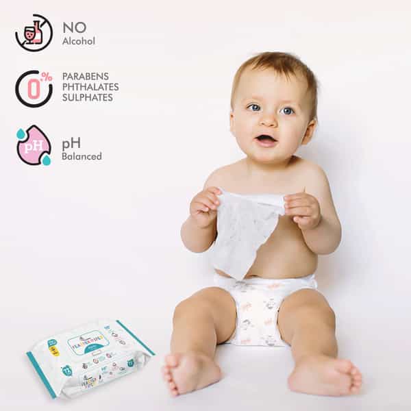 R For Rabbit Feather Aqua Baby Wipes (Combo Of 2)