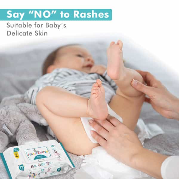 R For Rabbit Feather Aqua Baby Wipes (Combo Of 2)
